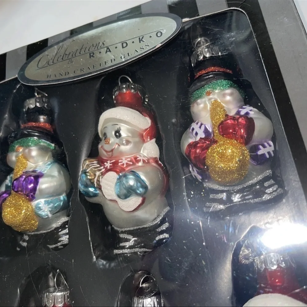 RADKO CELEBRATIONS GLASS ORNAMENT 2016  